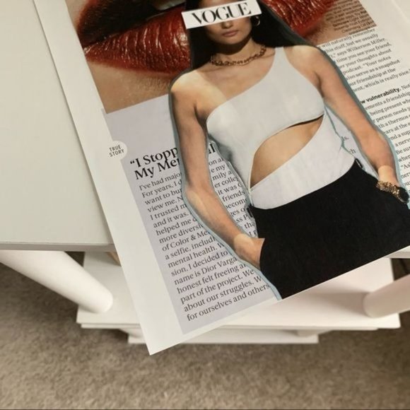 Vogue Theme Handmade 8x10 Fashion Collage - Picture 8 of 12